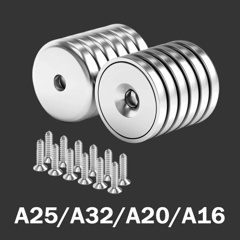 Home Improvement Outlet Stores - A25/A32/A20/A16 Dairesel Mıknatıslar, Gizli Delikli, Buzdolaplarında,