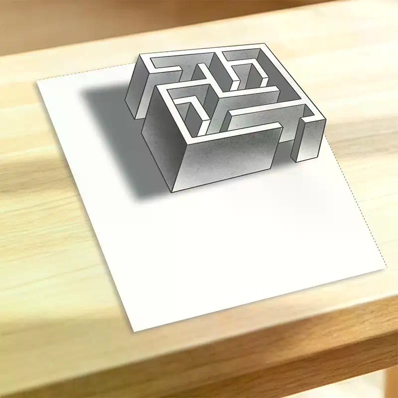 Home Improvement Books - Çocuklar İçin Sihirli 3D Stereoskopik Boyama