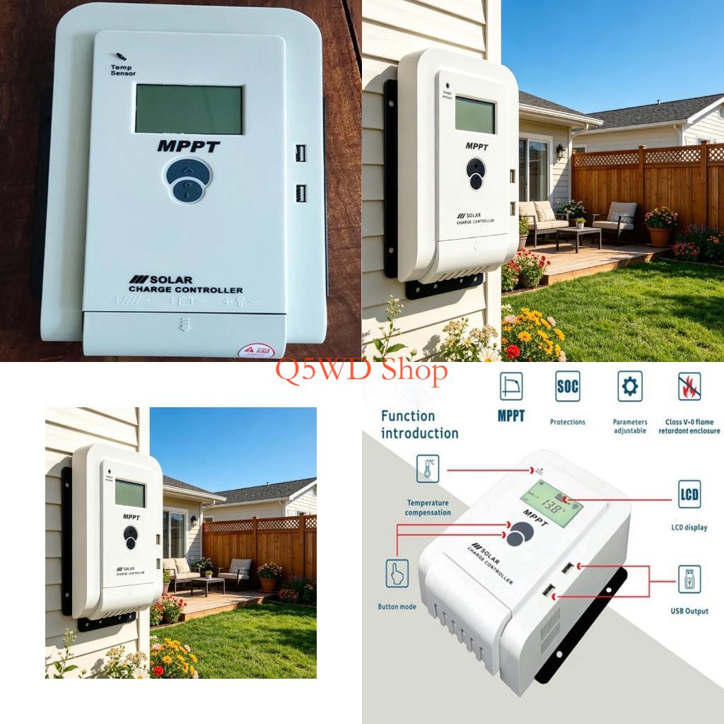 Lowe'S Home Improvement - Q5WD Gelişmiş Güneş Enerjisi Yöneticisi 60A