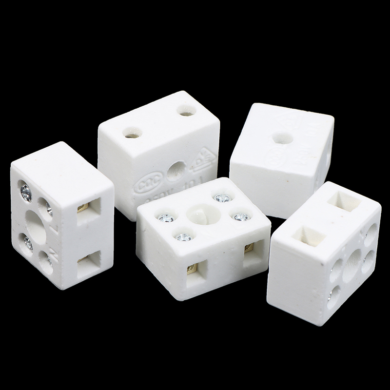 Home Improvement And Supply - 5 Adet Seramik Direk Terminal Blokları