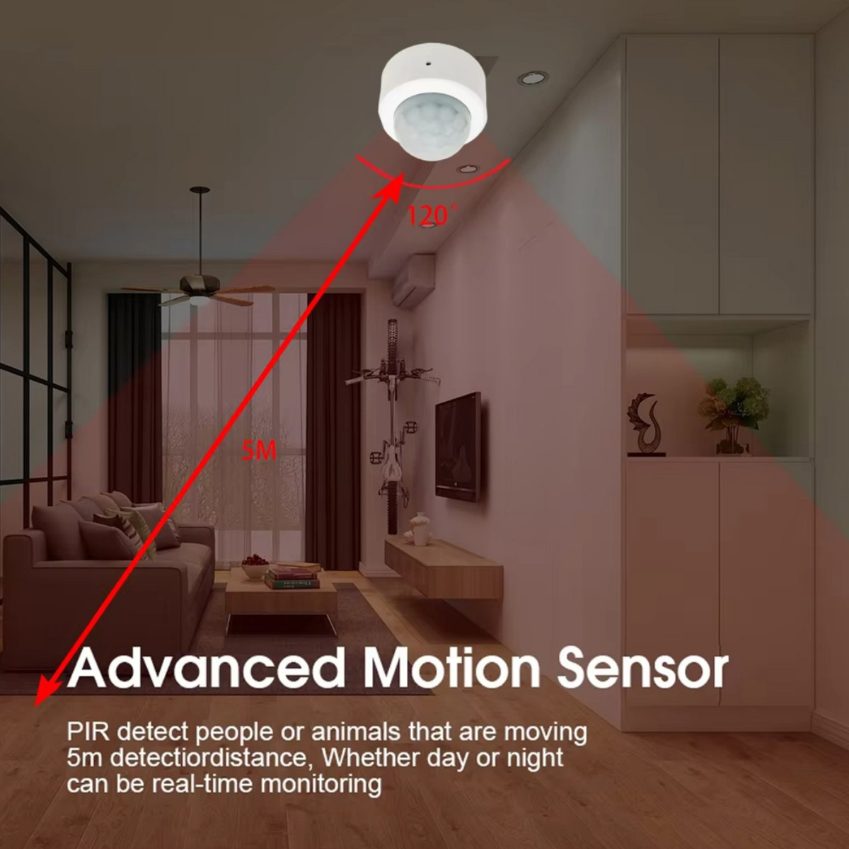 Zigbee PIR Hareket Sensörü İns - Home Improvement Hardware incelemesi ve fiyatı