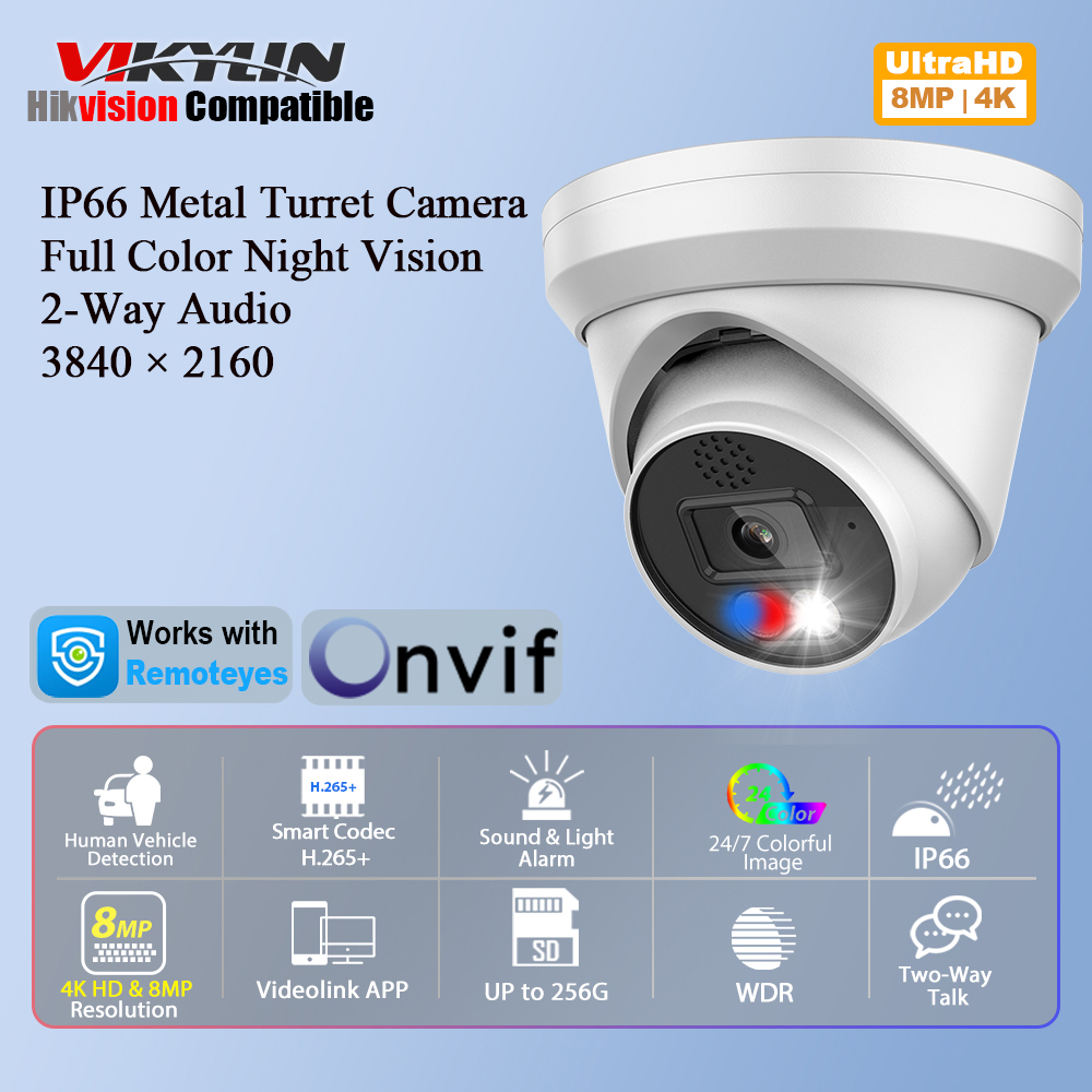 Vikylin 4K 8MP Alarm Tam Renkl - Lowe'S Home Improvement incelemesi ve fiyatı