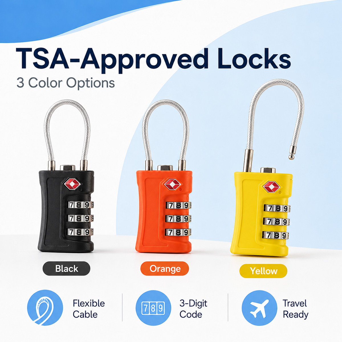 TSA Onaylı Bagaj Kilidi 3 Hane - Home Improvement Hardware incelemesi ve fiyatı