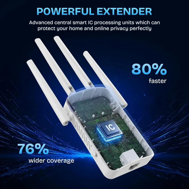 1200Mbps Çift Bantlı WiFi Tekr - Home Improvement Hardware incelemesi ve fiyatı