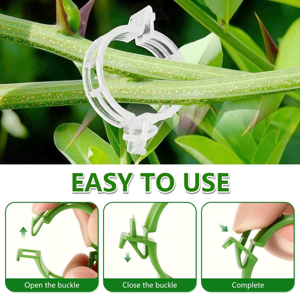 100 Adet Bitki Destek Klipsler - Home Improvement Hardware incelemesi ve fiyatı